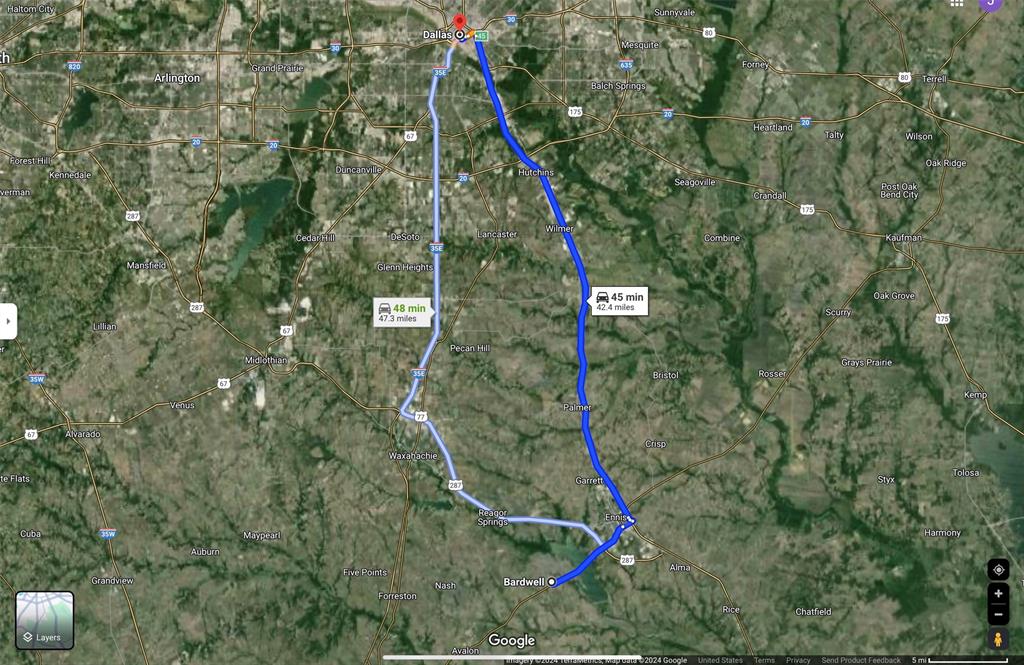 0000 Cane Rd Road, Bardwell, TX 75101 MLS 20606573