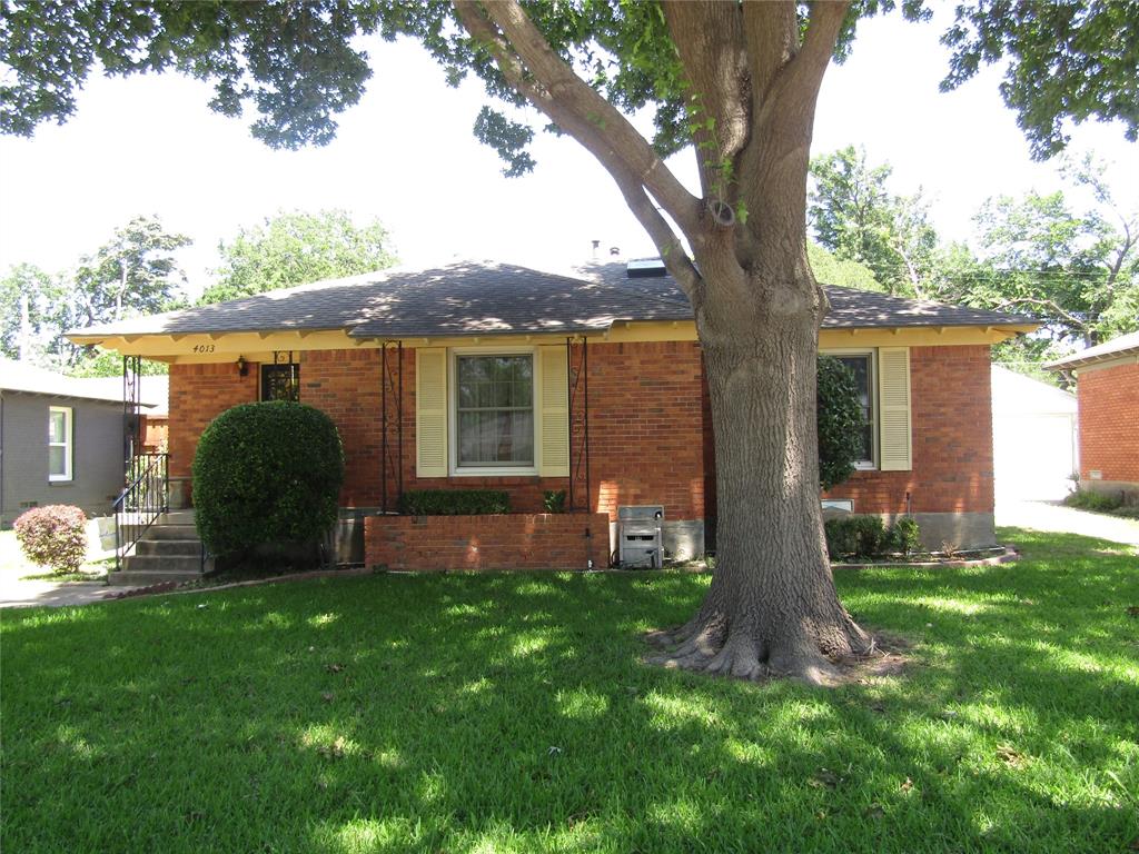 4013 Glenridge Road, Dallas, TX 75220 SOLD LISTING MLS 20624797
